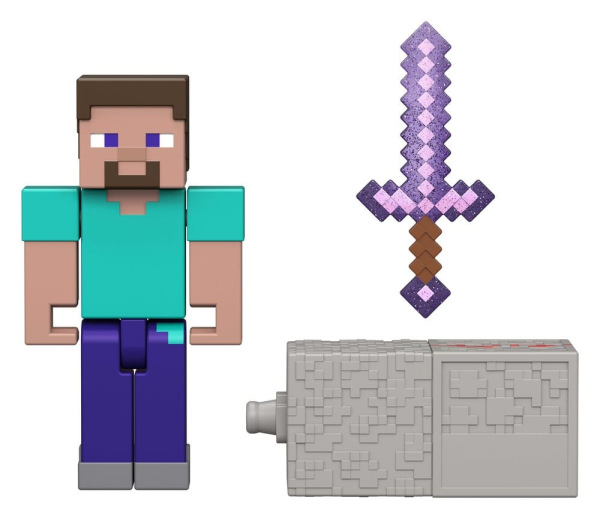 Minecraft Action Figure Steve 8 cm 2