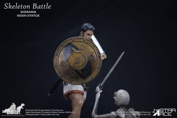 Ray Harryhausen Diorama 1/8 Skeleton Battle Scene 30 cm 3