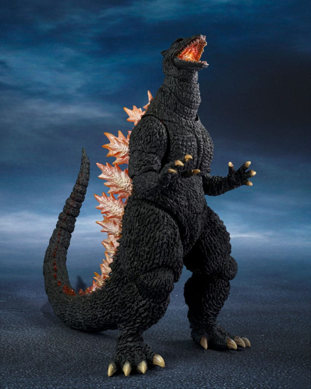 Godzilla: Final Wars S.H.MonsterArts Action Figure Godzilla Heat Ray Ver. vs. New Gotengo 16 cm 4