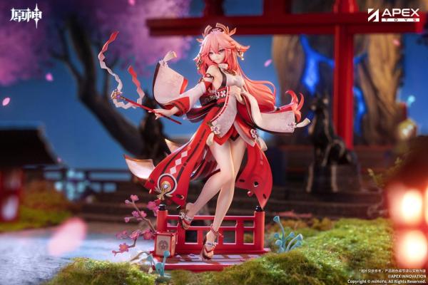 Genshin Impact PVC Statue 1/7 Yae Miko Astute Amusement Ver. 28 cm 1