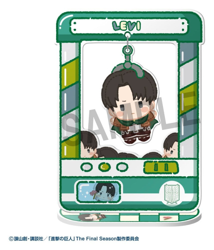 Attack on Titan Acrylic Figure Chara Catcher 9 cm Blind Box Display (8) 6