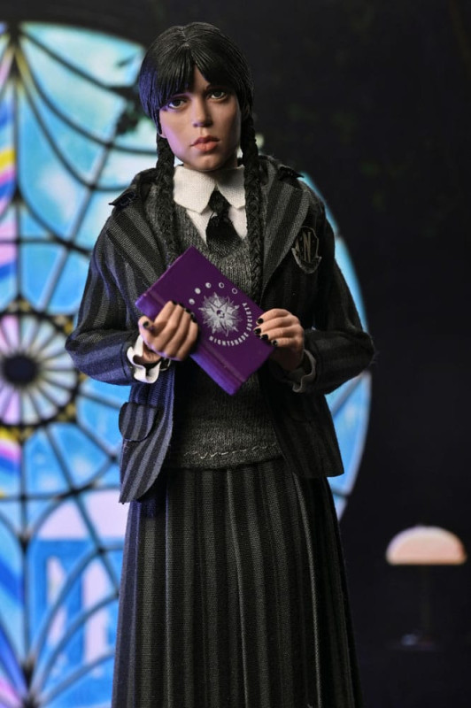 Wednesday Action Figures 2 Pack Wednesday Addams (Nevermore Uniform) and Enid 20 cm 10