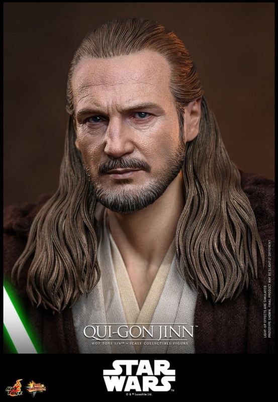Star Wars: The Phantom Menace Movie Masterpiece Action Figure 1/6 Qui-Gon Jinn (Artisan Edition) Hot 11