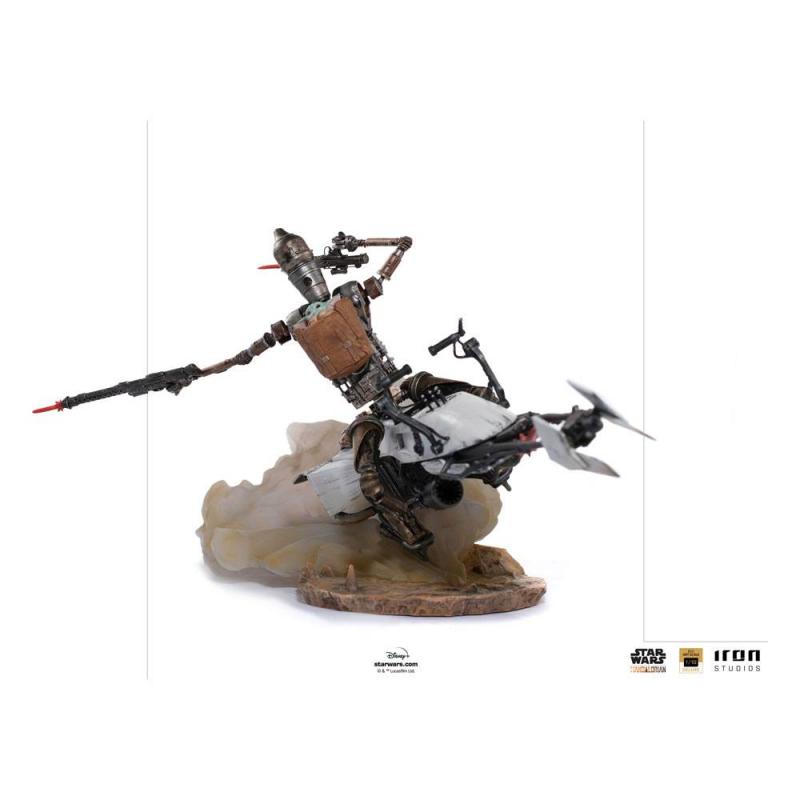 Star Wars The Mandalorian: IG-11 & The Child 1/10 Deluxe Art Scale Statue - Iron Studio