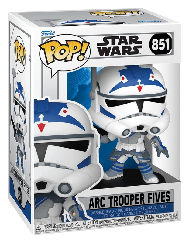 Star Wars Animation POP! Vinyl Figure Fives ARC2 9 cm 1