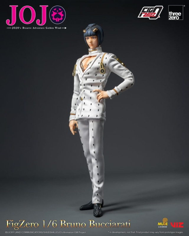 Jojo's Bizarre Adventure: Golden Wind FigZero Action Figure 1/6 Bruno Bucciarati 31 cm 2