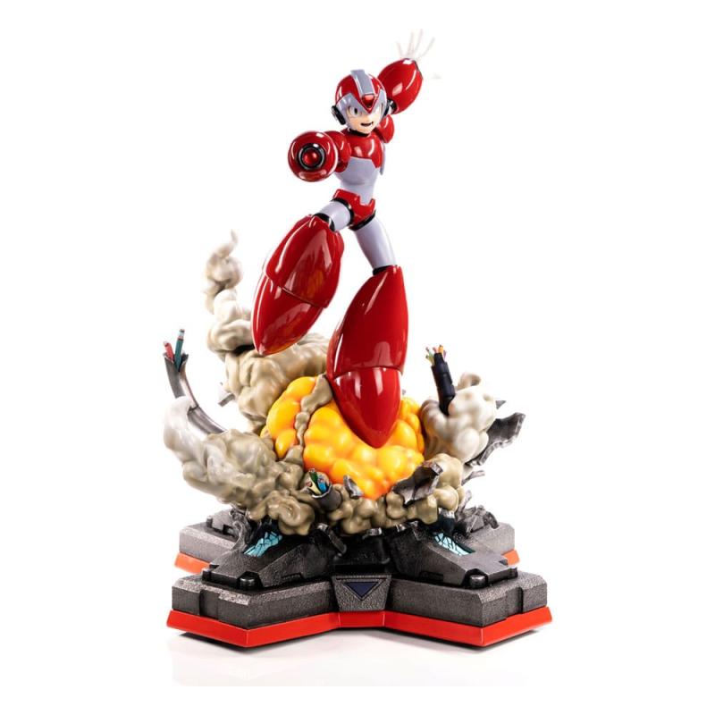 Mega Man X4: X Finale Weapon Rising Fire 45 cm Statue - First 4 Figures