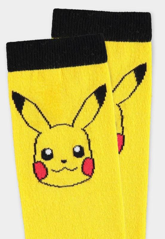 Pokémon Knee High Socks Pikachu 39-42