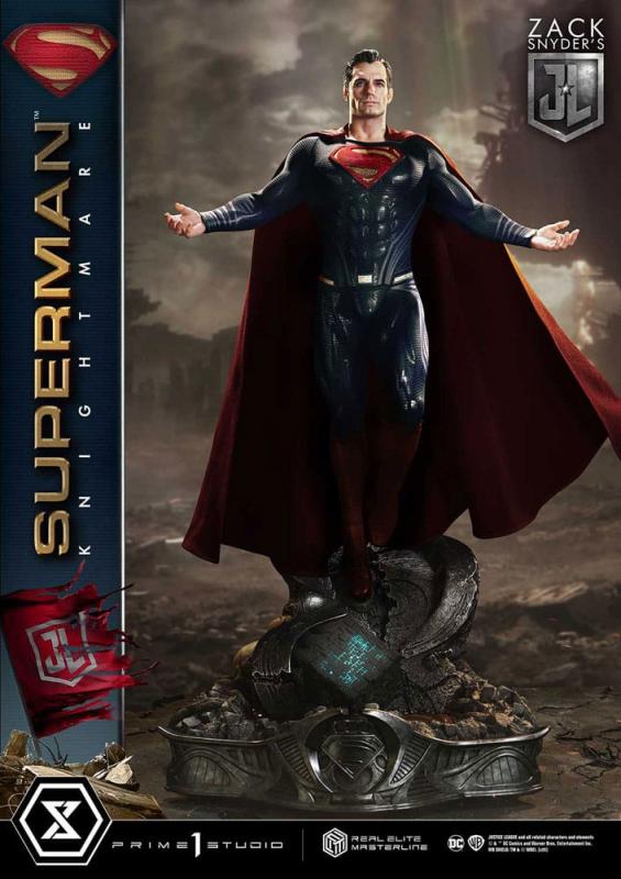 Zack Snyder's Justice League Real Elite Masterline Series Statue 1/3 Superman Knightmare Color Editi