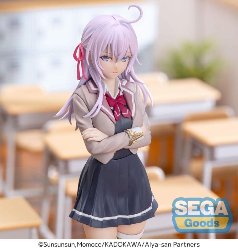 Alya Sometimes Hides Her Feelings in Russian Luminasta PVC Statue Alya Uniform Ver. 18 cm