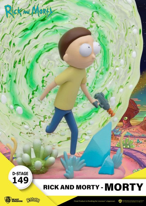 Rick & Morty: Morty 14 cm D-Stage PVC Diorama - Beast Kingdom Toys