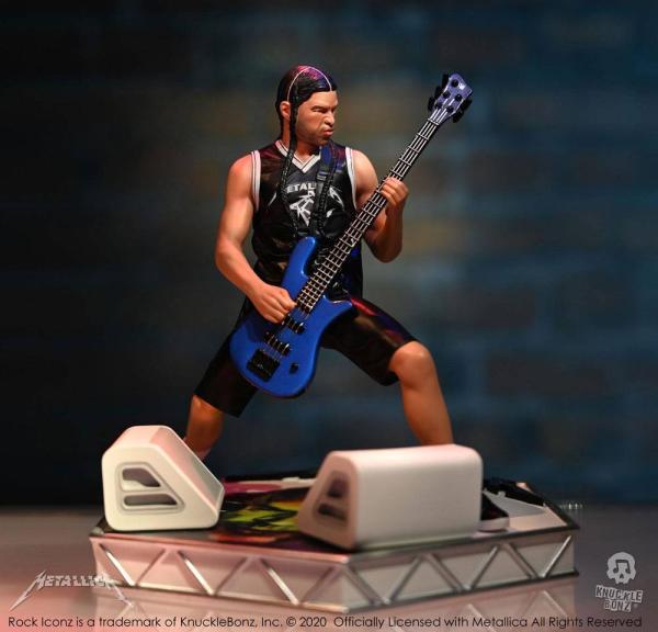 Metallica Rock Iconz Statue Robert Trujillo Limited Edition 22 cm 4