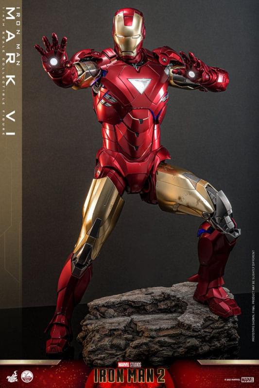 Iron Man 2 Action Figure 1/4 Iron Man Mark VI 48 cm 13