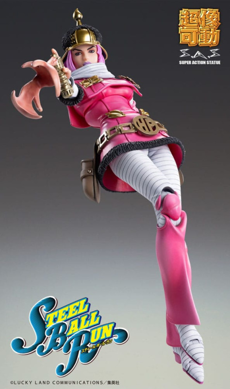JoJo's Bizarre Adventure Part 7: Steel Ball Run Super Action Action Figure Chozokado (Hot Pants) 16 6