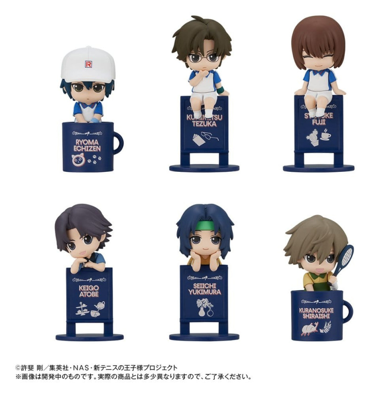 The New Prince of Tennis Ochatomo Mini Figures Prince's Tea Time Again! 4 cm Blind Box Assortment (6