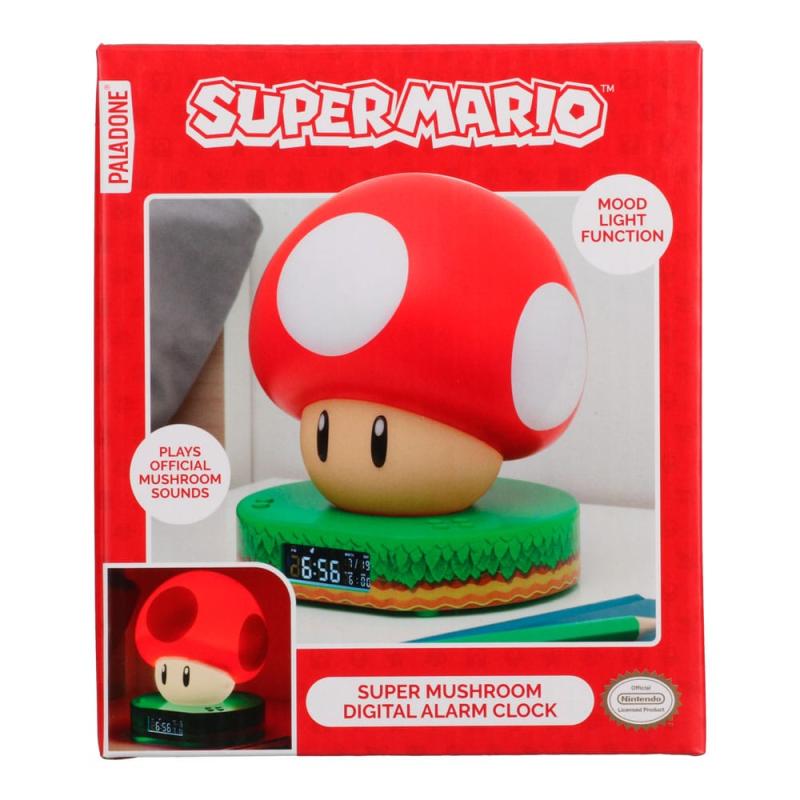 Super Mario Alarm Clock Super Mushroom