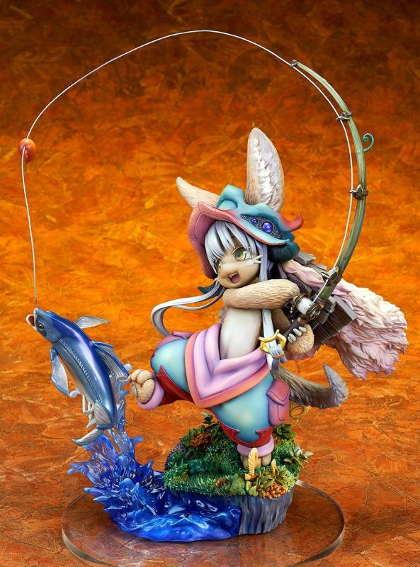 Made in Abyss PVC Statue 1/8 Nanachi Gankimasu Fishing 23 cm