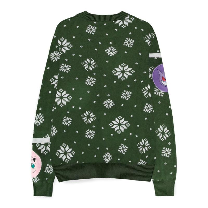 Pokémon Sweatshirt Christmas Jumper Xmas Balls Size XL