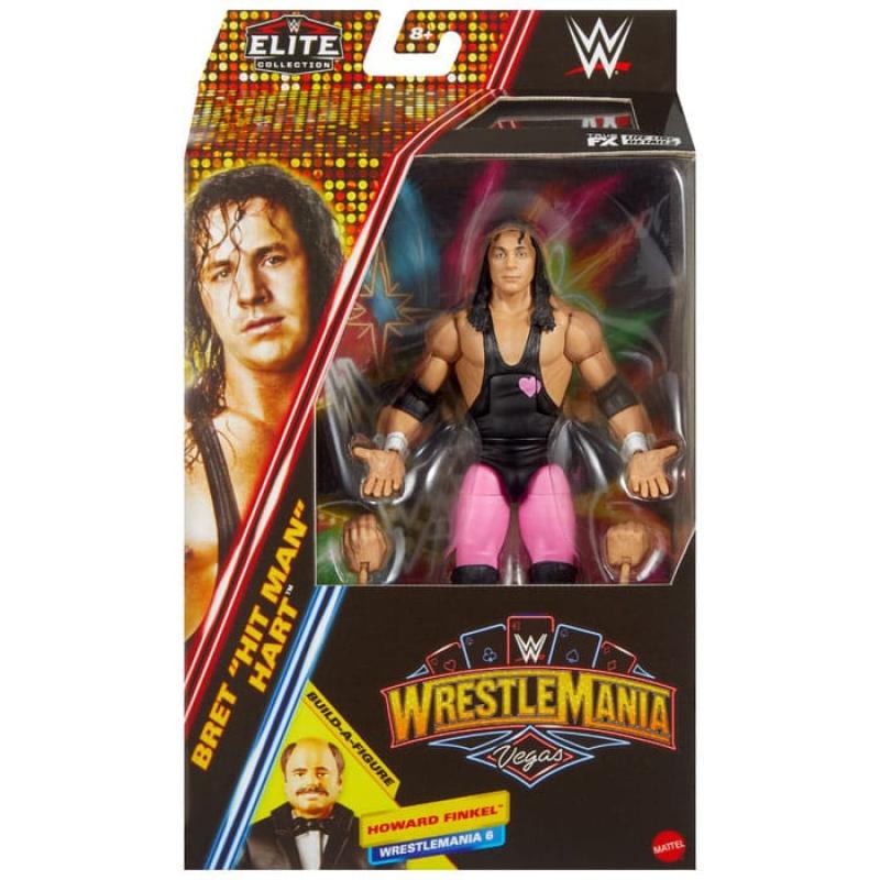 WWE WrestleMania Elite Collection Action Figure Bret "Hit Man" Hart 15 cm 1