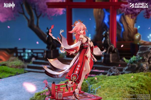 Genshin Impact PVC Statue 1/7 Yae Miko Astute Amusement Ver. 28 cm 3