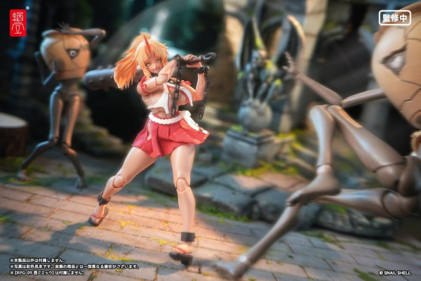 Original Character Action Figure 1/12 RPGEX-08 Oni Miko Second Daughter Momiji 17 cm 12