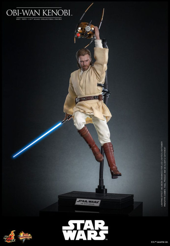 Star Wars: Episode II - Attack of the Clones Action Figure 1/6 Obi-Wan Kenobi 31 cm 8
