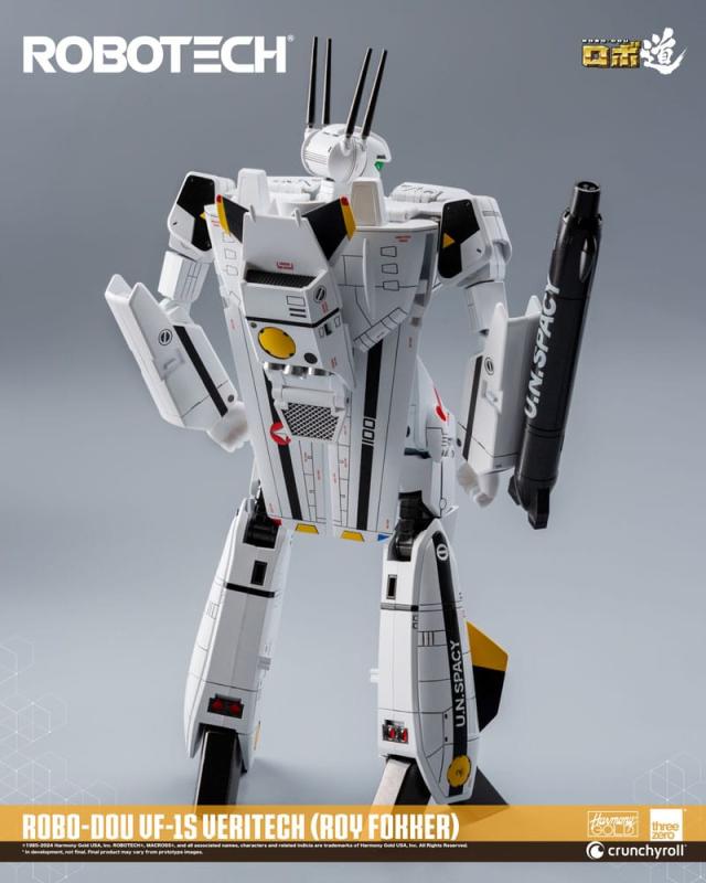 Robotech Action Figure ROBO-DOU VF-1S Veritech (Roy Fokker) 20 cm