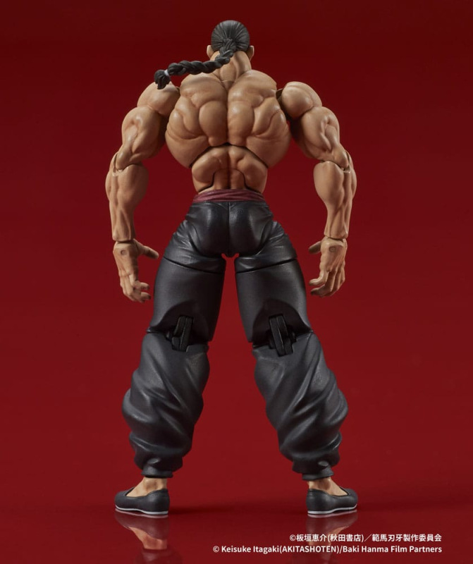 Baki Hanma Digaction Action Figure Retsu Kaioh 7 cm 3