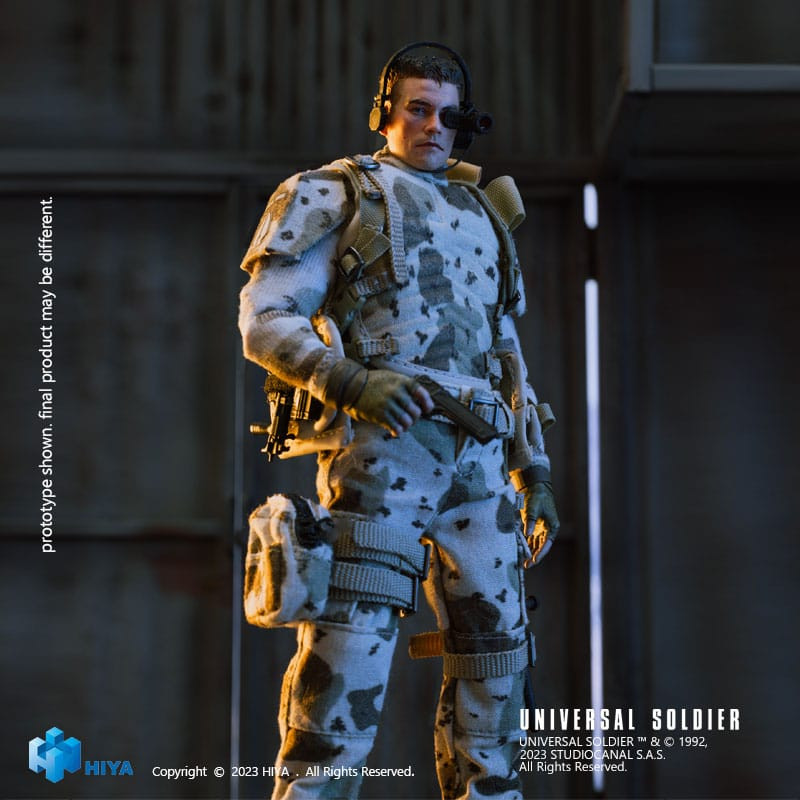 Universal Soldier Exquisite Super Series Actionfigur 1/12 Luc Deveraux 16 cm 5