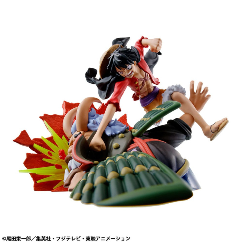 One Piece Petitrama PVC Mini Statue Logbox Re Birth Wano Kuni Vol. 1 Set 9 cm 3