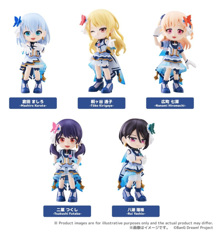 BanG Dream! PalVerse Mini Figures Morfonica Blind Box Display (6) 8
