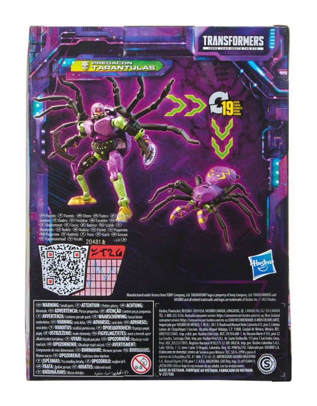 Transformers Generations Legacy Deluxe Class Action Figure 2022 Predacon Tarantulas 14 cm 8
