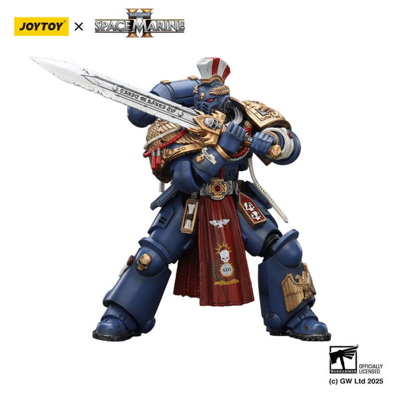 Warhammer 40,000: Space Marine 2 Action Figure Ultramarines Relic Primus Armourwith Plasma Pistol an 7