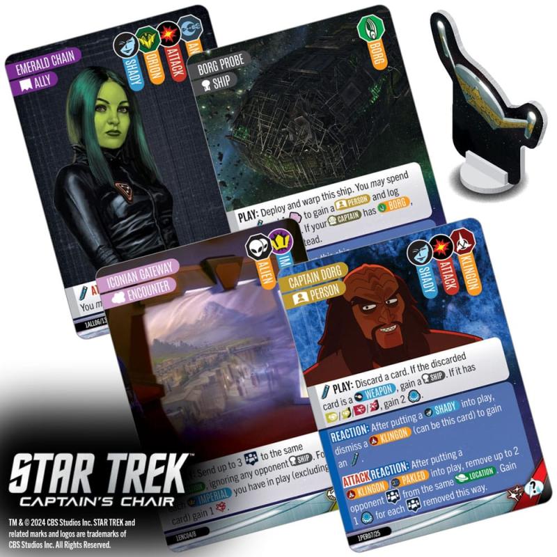 Star Trek: Captain's Chair Card Game *English Version* 10