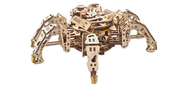 Ugears 3D Wooden Puzzle Hexapod Explorer 9