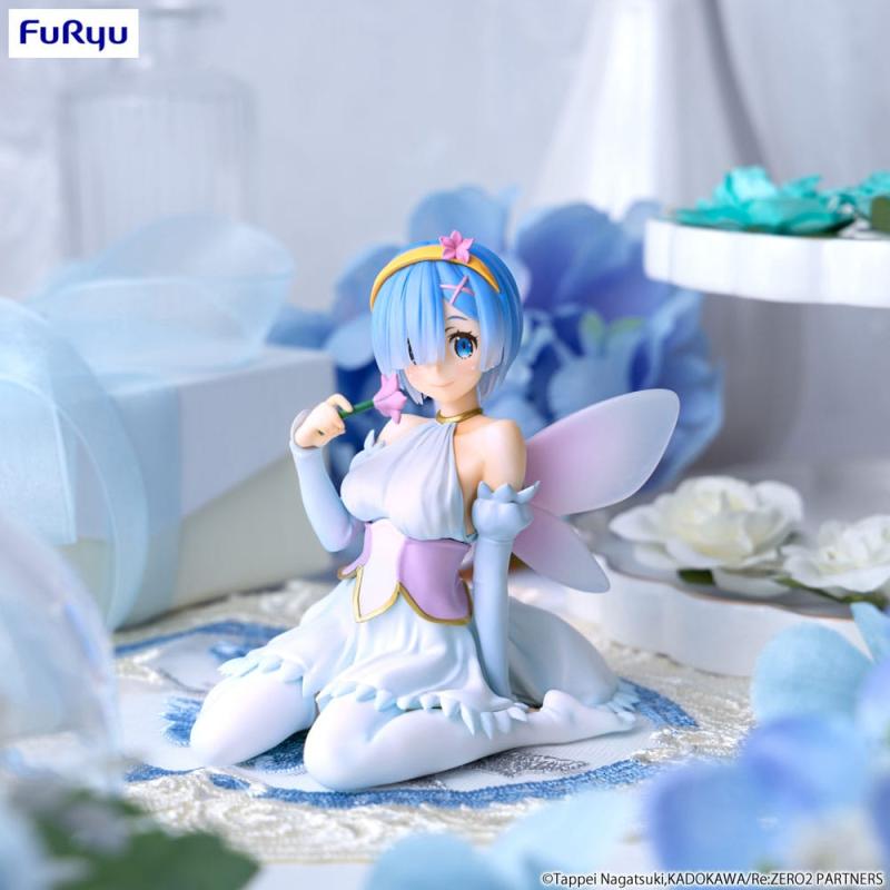 Re:Zero Starting Life in Another World Noodle Stopper PVC Statue Rem Flower Fairy 9 cm 1