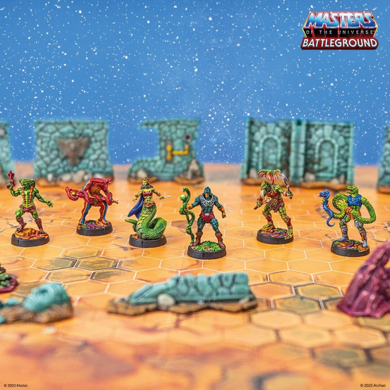 Masters of the Universe: Battleground Miniatures Game Wave 8: Snake Men Faction *English Version* 4