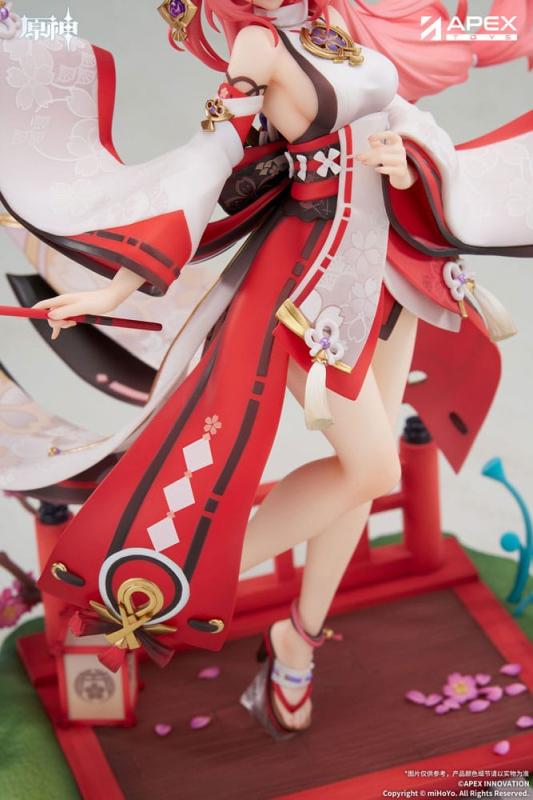 Genshin Impact PVC Statue 1/7 Yae Miko Astute Amusement Ver. 28 cm 9