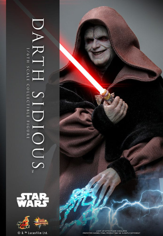 Star Wars Movie Masterpiece Action Figure 1/6 Darth Sidious 29 cm 1