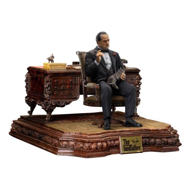 The Godfather: Don Vito Corelione 1/10 Deluxe Art Scale Statue - Iron Studios