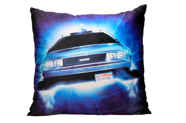Back to the Future Pillow DeLorean Roads 45 cm 1