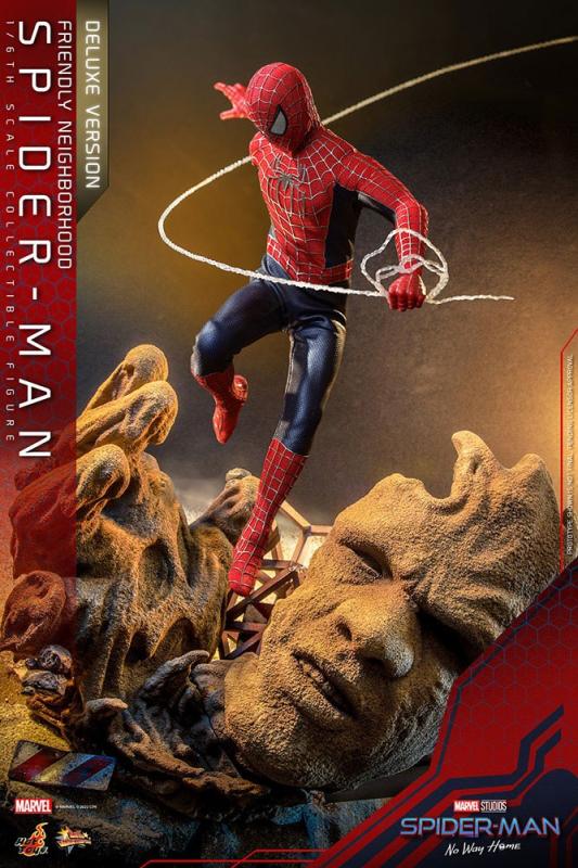 Spider-Man: No Way Home Movie Masterpiece Action Figure 1/6 Friendly Neighborhood Spider-Man (Deluxe