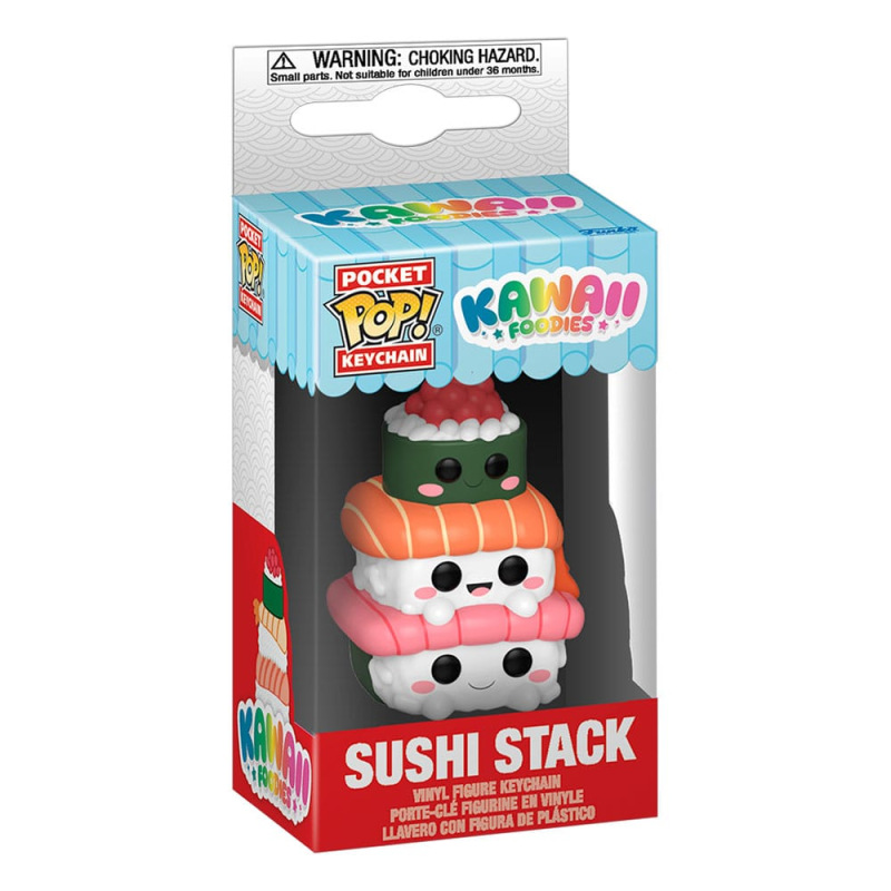 Kawaii Foodies Pocket POP! Vinyl Keychains 4 cm Sushi Stack Display (12) 1