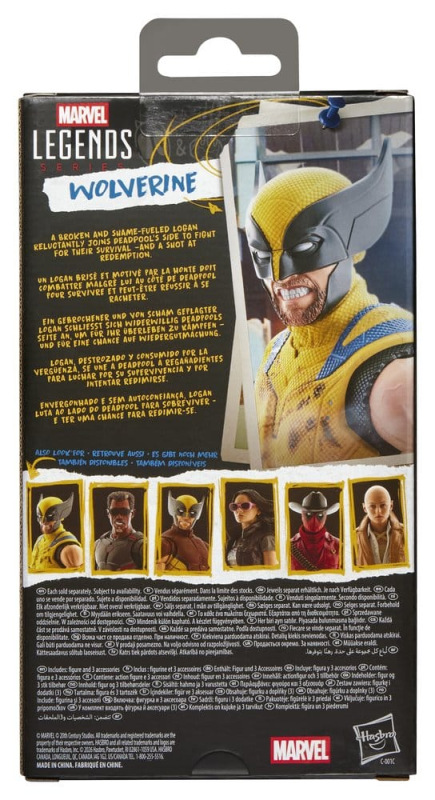Deadpool & Wolverine Marvel Legends Action Figure Wolverine 15 cm 1