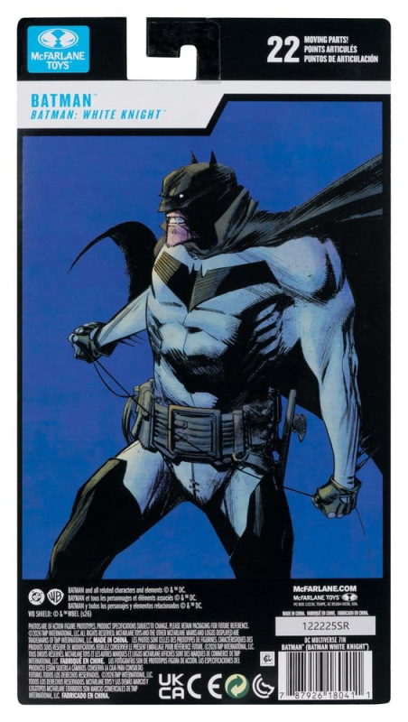 DC Multiverse Action Figure White Knight Batman (Blister Card) 18 cm 4