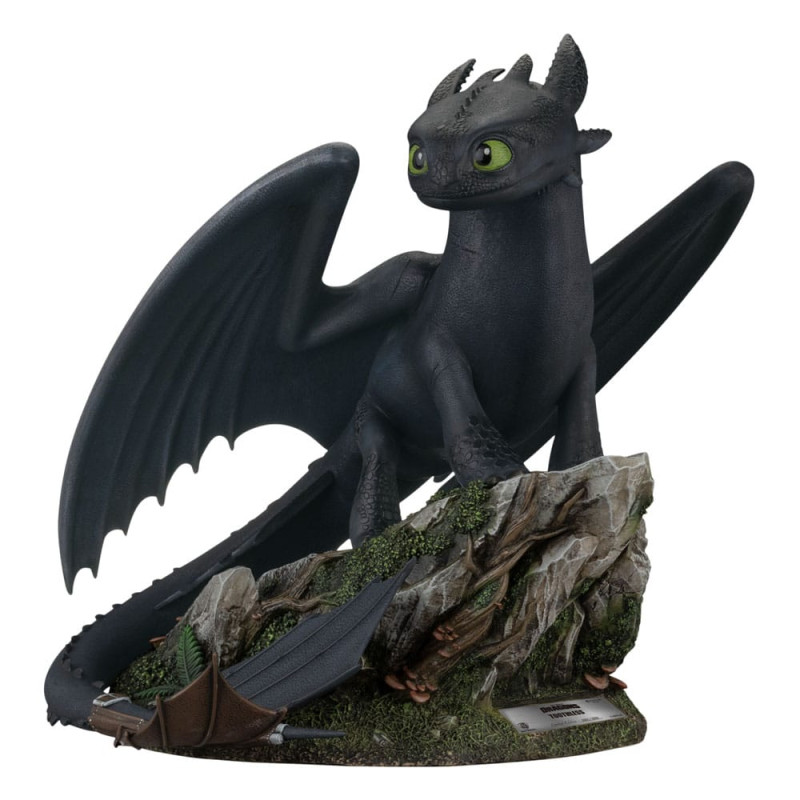Dragons Master Craft Statue Standing Toothless 31 cm 7