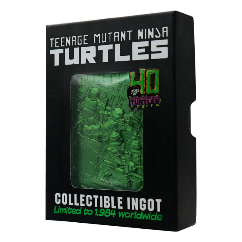 Teenage Mutant Ninja Turtles Ingot 40th Anniversary Green Limited Edition 1