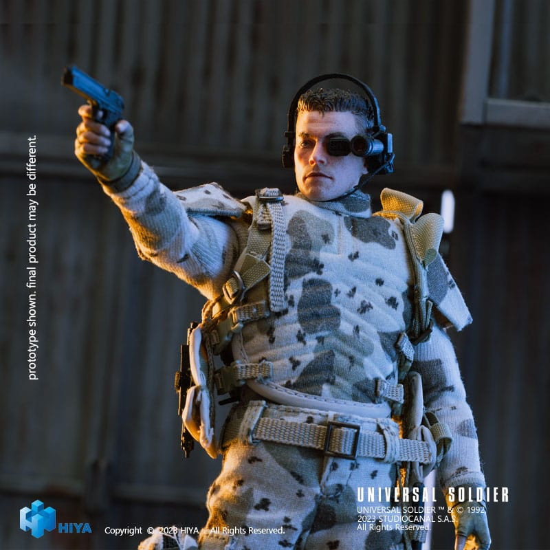 Universal Soldier Exquisite Super Series Actionfigur 1/12 Luc Deveraux 16 cm 8