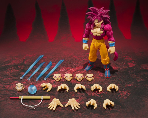 Dragon Ball S.H. Figuarts Action Figure Super Saiyan 4 Son Goku -Daima- 15 cm 6