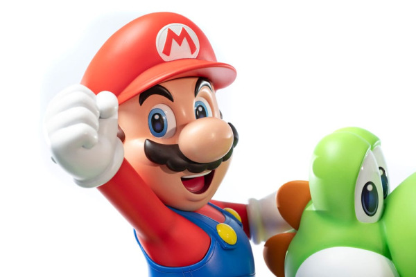 Super Mario Statue Mario & Yoshi 48 cm 8